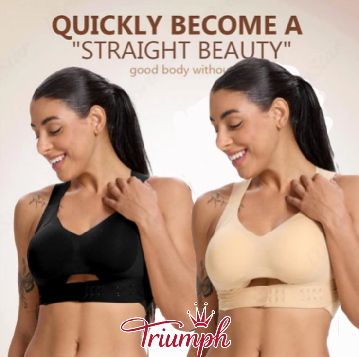 👙Triumph【✨4 kusy】Dámska spodná bielizeň na tvarovanie chrbta a korekciu držania tela 💋